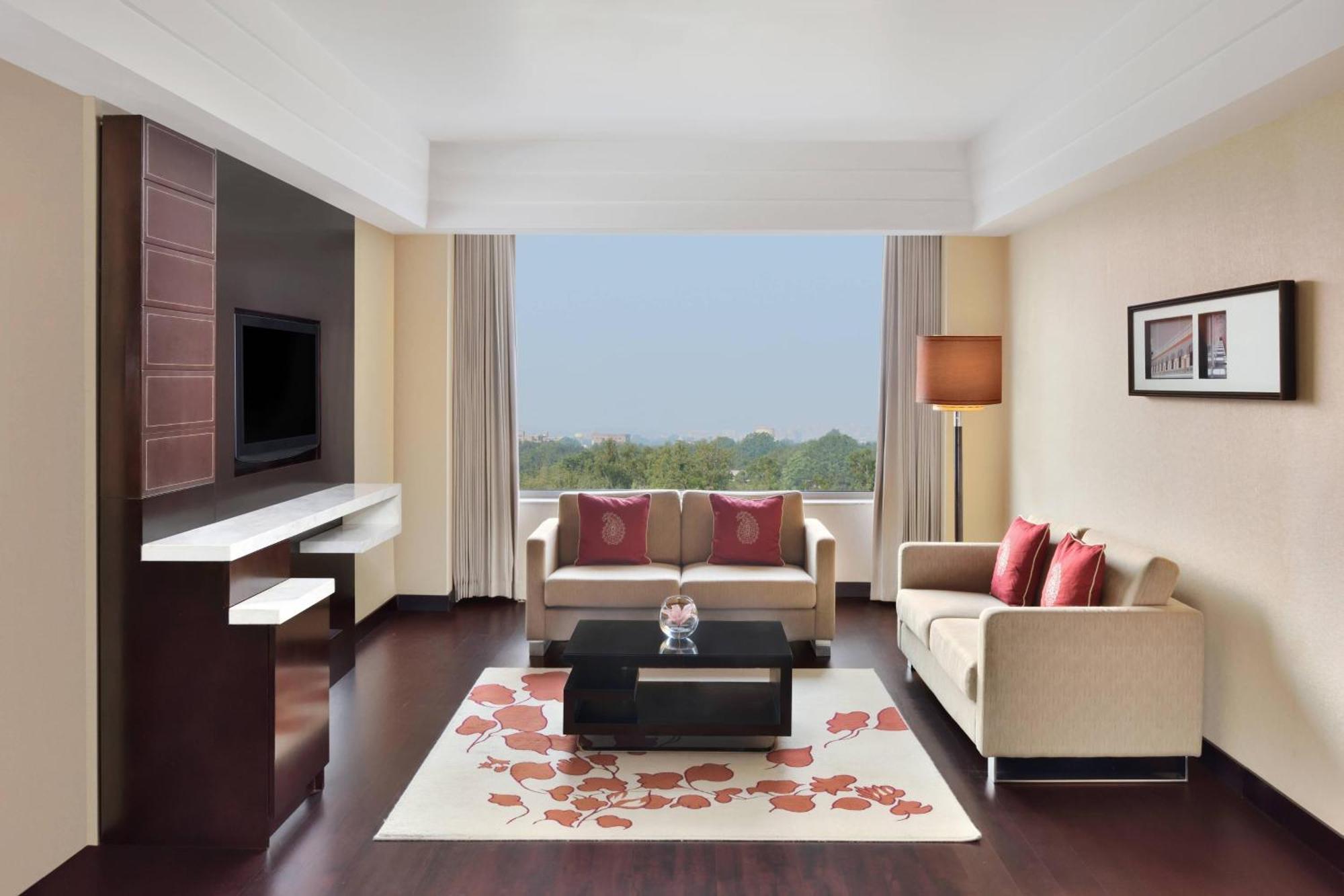 Jaipur Marriott Hotel Kültér fotó Living room